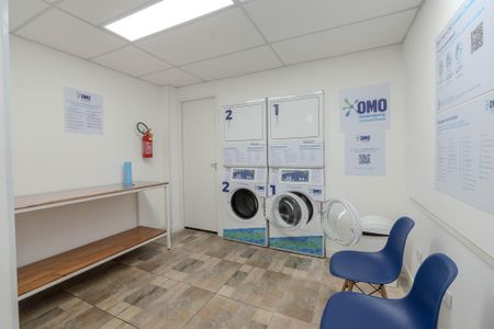 Apartamento para alugar com 34m², 1 quarto e 1 vaga Apartamento para alugar com 34m², 1 quarto e 1 vagaLavanderia