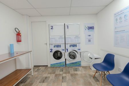 Apartamento para alugar com 34m², 1 quarto e 1 vaga Apartamento para alugar com 34m², 1 quarto e 1 vagaLavanderia