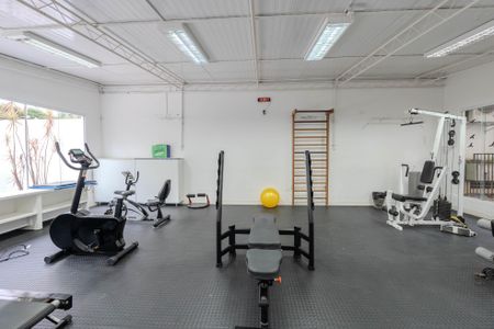 Apartamento para alugar com 34m², 1 quarto e 1 vaga Apartamento para alugar com 34m², 1 quarto e 1 vagaÁrea comum - Academia