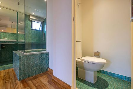 Banheiro Social de apartamento para alugar com 1 quarto, 62m² em Jardim Paulista, São Paulo