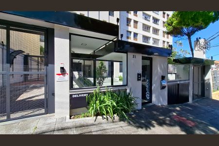 Apartamento à venda com 42m², 1 quarto e 1 vagaFachada do Prédio