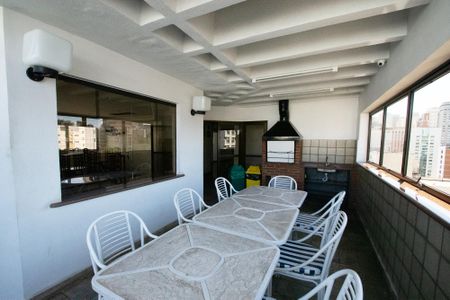 Studio para alugar com 55m², 1 quarto e 2 vagas Studio para alugar com 55m², 1 quarto e 2 vagasÁrea comum - Churrasqueira