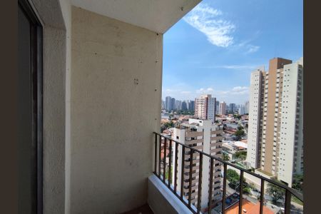 Varanda da Sala de apartamento para alugar com 3 quartos, 75m² em Vila Gumercindo, São Paulo