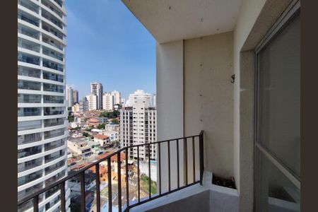 Varanda da Sala de apartamento para alugar com 3 quartos, 75m² em Vila Gumercindo, São Paulo