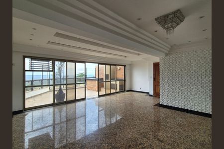 Sala de apartamento à venda com 3 quartos, 350m² em Recreio dos Bandeirantes, Rio de Janeiro