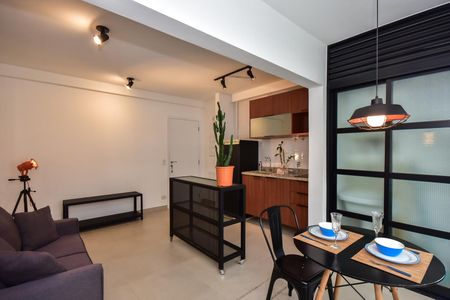 Sala de apartamento para alugar com 1 quarto, 38m² em Vila Suzana, São Paulo