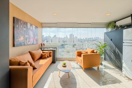 Studio à venda com 33m², 1 quarto e 1 vaga Studio à venda com 33m², 1 quarto e 1 vagaVaranda