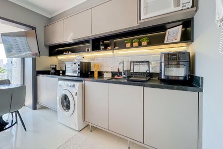 Studio à venda com 33m², 1 quarto e 1 vaga Studio à venda com 33m², 1 quarto e 1 vagaCozinha