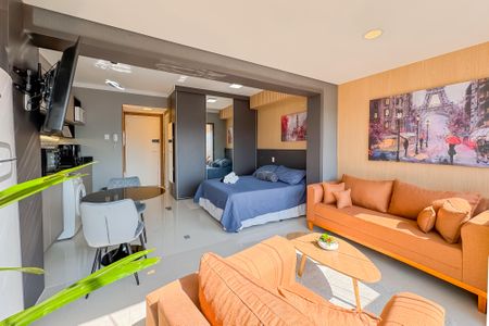 Studio à venda com 33m², 1 quarto e 1 vaga Studio à venda com 33m², 1 quarto e 1 vagaVaranda