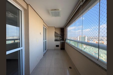 Varanda gourmet de apartamento à venda com 3 quartos, 80m² em Campestre, Santo André