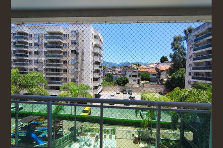 Varanda da Sala de apartamento à venda com 3 quartos, 77m² em Taquara, Rio de Janeiro