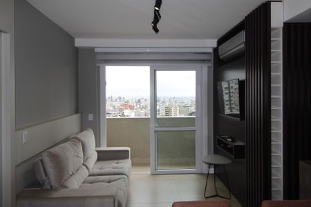Sala de apartamento para alugar com 1 quarto, 52m² em Petrópolis, Porto Alegre