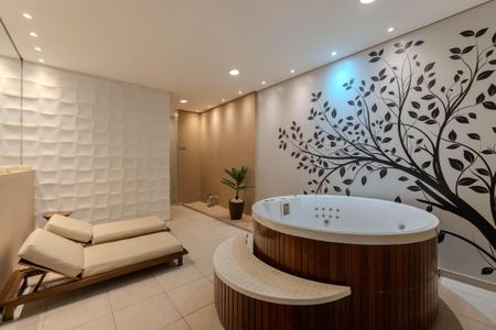 Studio à venda com 34m², 1 quarto e 1 vagaSauna