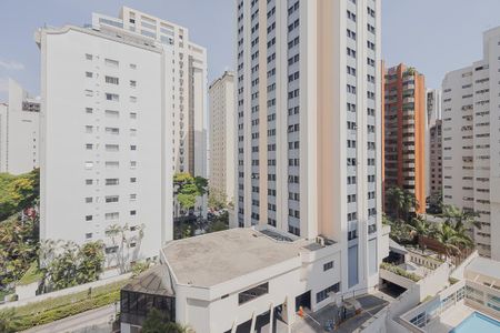 Vista da Sala de apartamento para alugar com 1 quarto, 60m² em Jardim Paulista, São Paulo