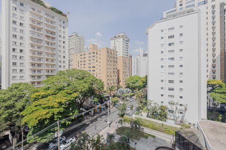 Vista da Sala de apartamento para alugar com 1 quarto, 60m² em Jardim Paulista, São Paulo
