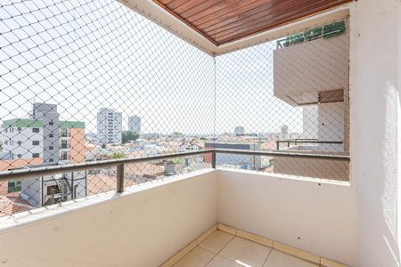 Varanda da Sala de apartamento à venda com 3 quartos, 80m² em Vila Firmiano Pinto, São Paulo