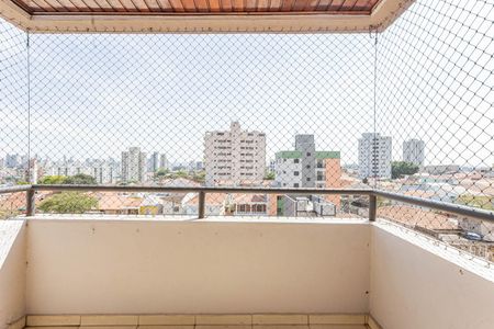 Varanda da Sala de apartamento à venda com 3 quartos, 80m² em Vila Firmiano Pinto, São Paulo