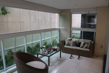 Varanda da Sala de apartamento à venda com 3 quartos, 242m² em Santo Antônio, São Caetano do Sul