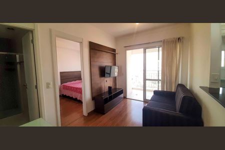 Sala de apartamento para alugar com 1 quarto, 41m² em Jardim Peri, Osasco