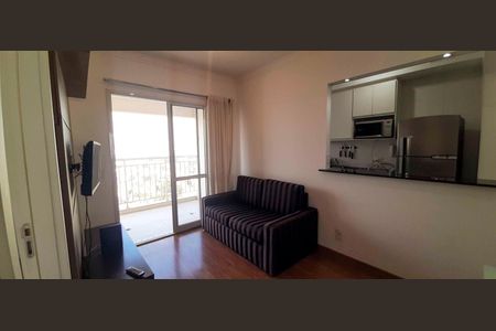 Sala de apartamento para alugar com 1 quarto, 41m² em Jardim Peri, Osasco