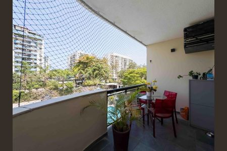 Varanda de apartamento à venda com 2 quartos, 97m² em Recreio dos Bandeirantes, Rio de Janeiro