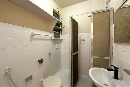 Banheiro de apartamento para alugar com 1 quarto, 30m² em Flamengo, Rio de Janeiro
