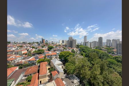 Vista da Sala de apartamento à venda com 2 quartos, 58m² em Vila Romana, São Paulo