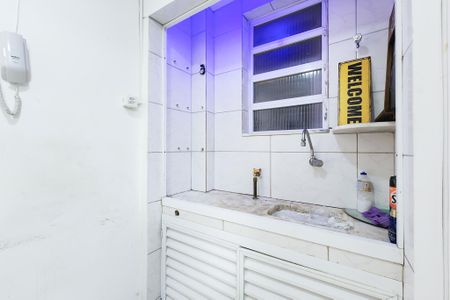 Cozinha  de kitnet/studio à venda com 1 quarto, 30m² em Centro, Rio de Janeiro