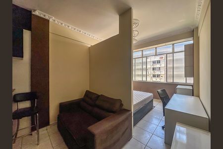Sala/Cozinha de kitnet/studio para alugar com 1 quarto, 30m² em Glória, Rio de Janeiro