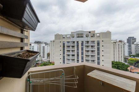 Varanda de apartamento à venda com 1 quarto, 33m² em Indianópolis, São Paulo