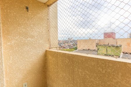 Varanda da sala de apartamento à venda com 2 quartos, 56m² em Taboão, São Bernardo do Campo