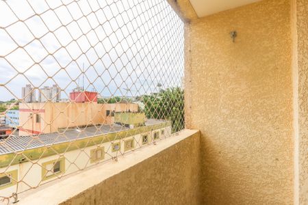 Varanda da sala de apartamento à venda com 2 quartos, 56m² em Taboão, São Bernardo do Campo