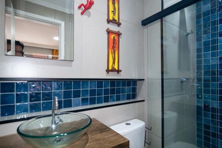 Studio para alugar com 27m², 0 quarto e sem vaga Studio para alugar com 27m², 0 quarto e sem vagaBanheiro