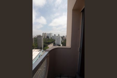 Varanda da Sala de apartamento para alugar com 1 quarto, 110m² em Vila Andrade, São Paulo