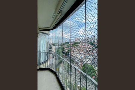 Varanda da Sala de apartamento à venda com 3 quartos, 118m² em Vila Clementino, São Paulo
