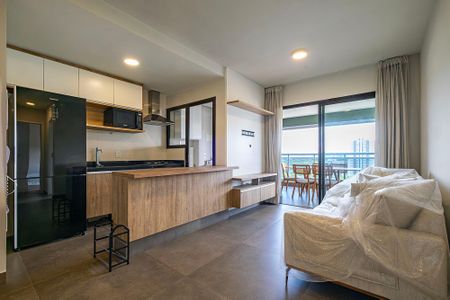 Sala/Cozinha de apartamento para alugar com 2 quartos, 73m² em Pinheiros, São Paulo