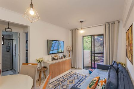 Sala de apartamento à venda com 2 quartos, 50m² em Jardim Celeste, São Paulo