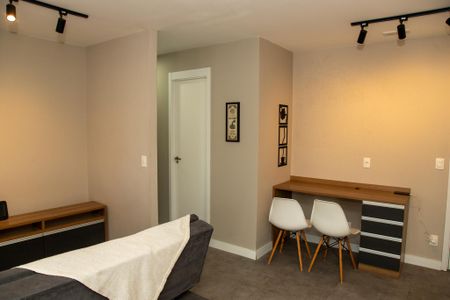 Sala de apartamento à venda com 1 quarto, 57m² em Jardim Novo Santo Amaro, São Paulo