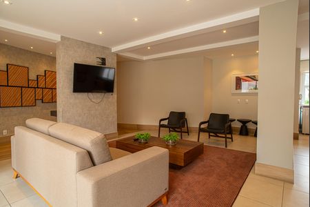 Studio para alugar com 28m², 1 quarto e sem vaga Studio para alugar com 28m², 1 quarto e sem vagaÁrea comum - Salão de festas