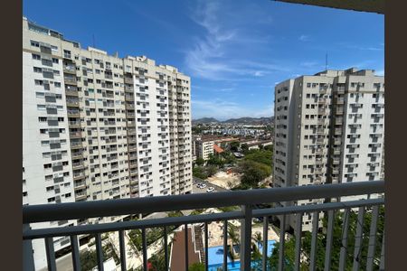 Varanda da Sala de apartamento à venda com 2 quartos, 51m² em Del Castilho, Rio de Janeiro