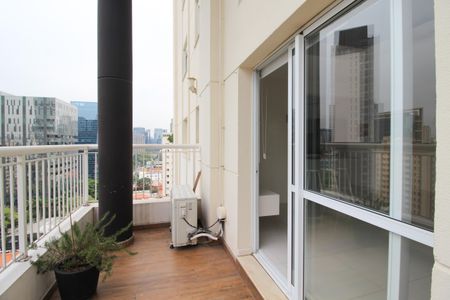Varanda de apartamento para alugar com 1 quarto, 78m² em Vila Nova Conceição, São Paulo