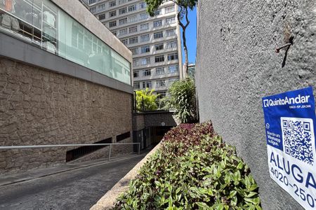 Studio para alugar com 33m², 1 quarto e sem vagafachada do predio