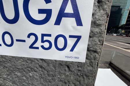 Studio para alugar com 33m², 1 quarto e sem vagaPlaca Instalada Cod_YGVO-1862