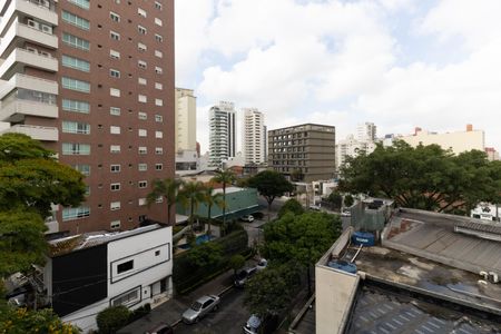 Vista da Varanda da Sala de apartamento para alugar com 1 quarto, 59m² em Aclimação, São Paulo