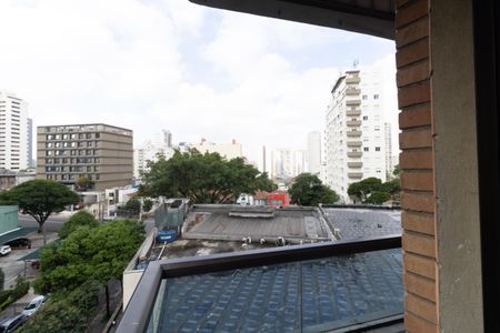 Varanda da Sala de apartamento para alugar com 1 quarto, 59m² em Aclimação, São Paulo