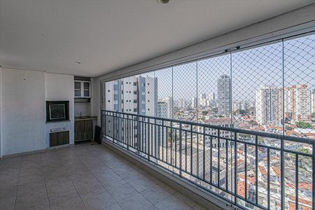 Sacada da Sala de apartamento para alugar com 3 quartos, 113m² em Vila Gumercindo, São Paulo