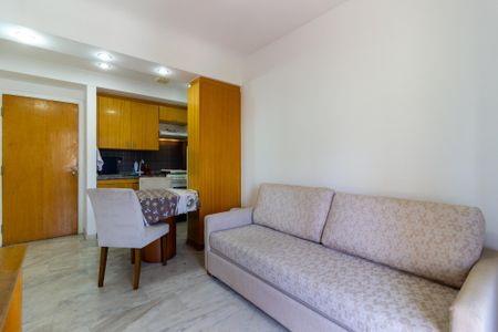 Sala/Cozinha de apartamento para alugar com 1 quarto, 35m² em Paraíso, São Paulo