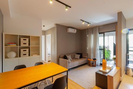 Sala de apartamento à venda com 2 quartos, 62m² em Vila Olímpia, São Paulo