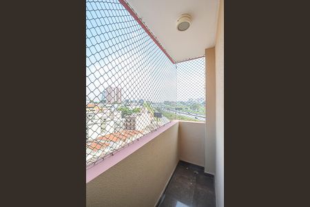 Apartamento à venda com 107m², 3 quartos e 2 vagasSacada do Quarto Suíte