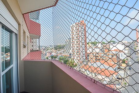 Apartamento à venda com 107m², 3 quartos e 2 vagasSacada do Quarto Suíte